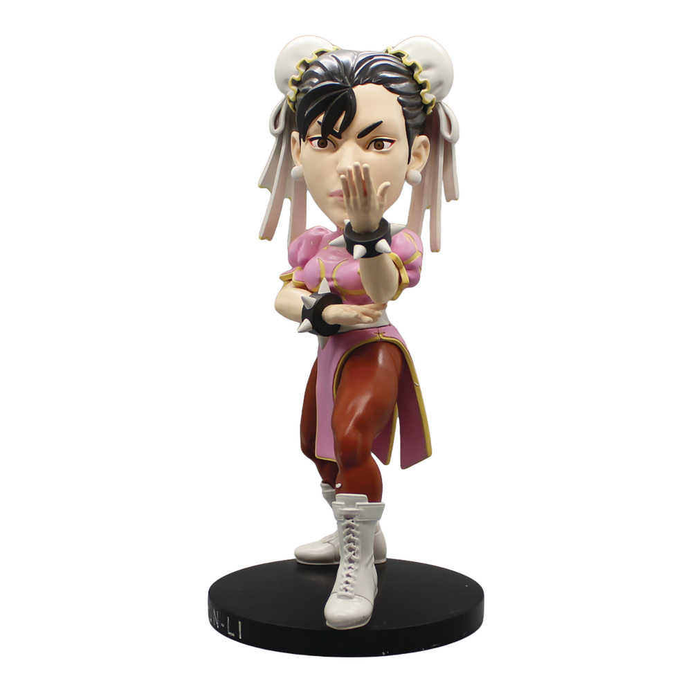 Street Fighter Chun Li Pink Variant Convention Exclusive Polystone Bobblehead