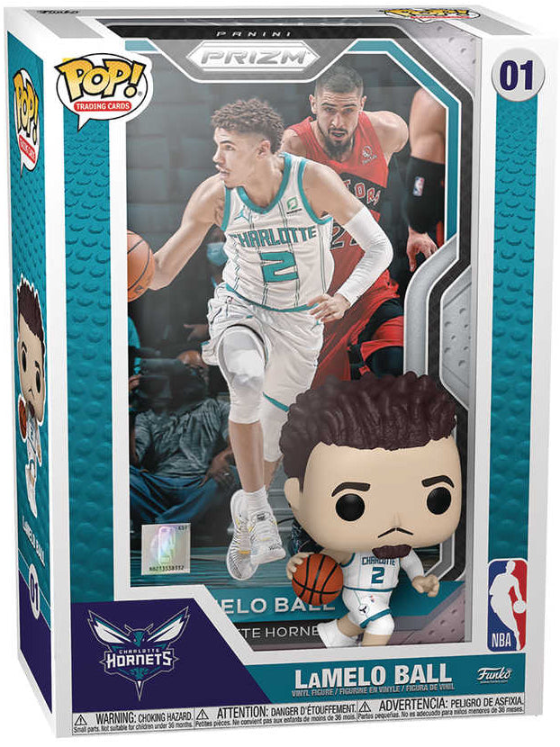 Pop! Trading Cards: NBA Charlotte Hornets LaMelo Ball Vinyl Figure