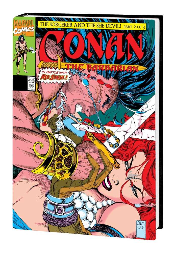 Conan The Barbarian Original Marvel Years Omnibus Hardcover Volume 10 Jim Lee Cover