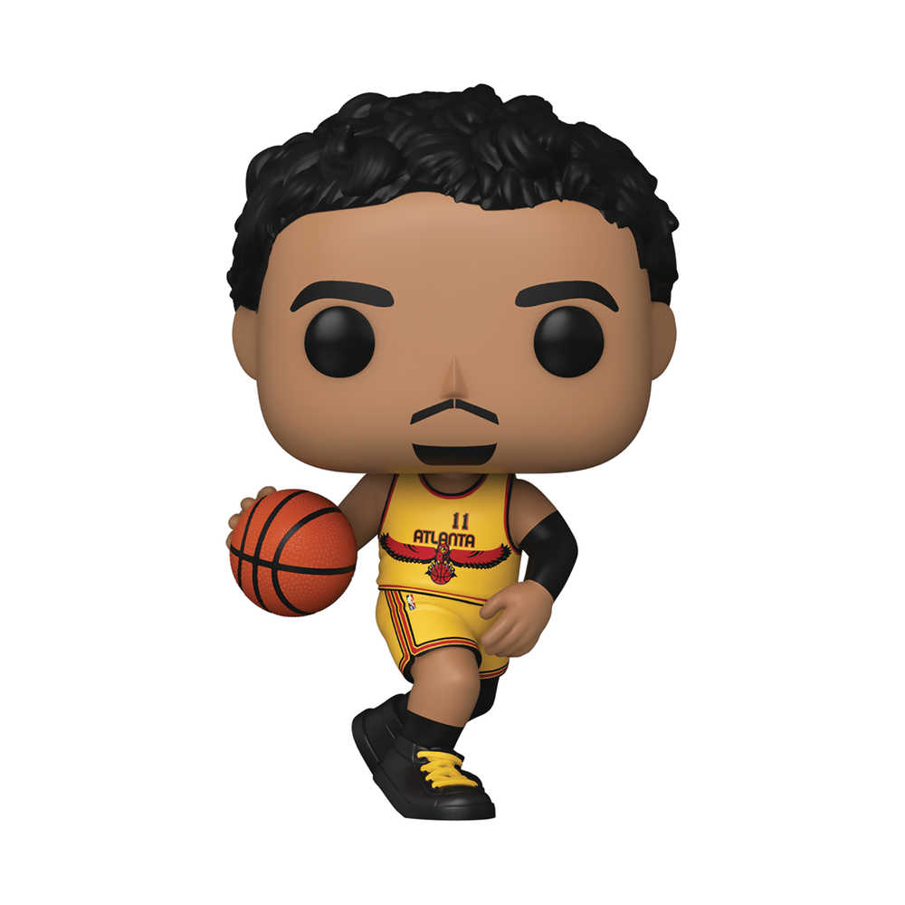 Pop Nba Hawks Trae Young Ce 21 Vinyl Figure