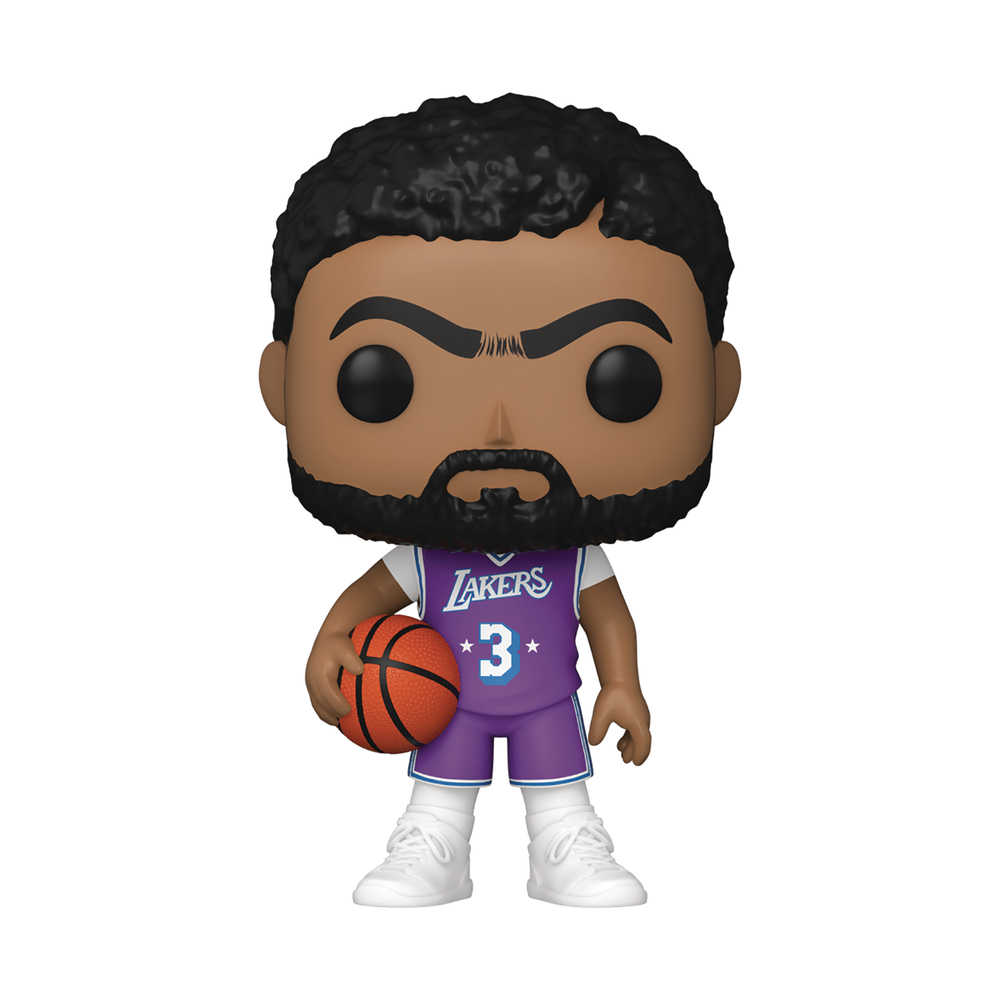 Pop! Basketball: NBA Los Angeles Lakers Anthony Davis (City Edition 2021) Vinyl Figure