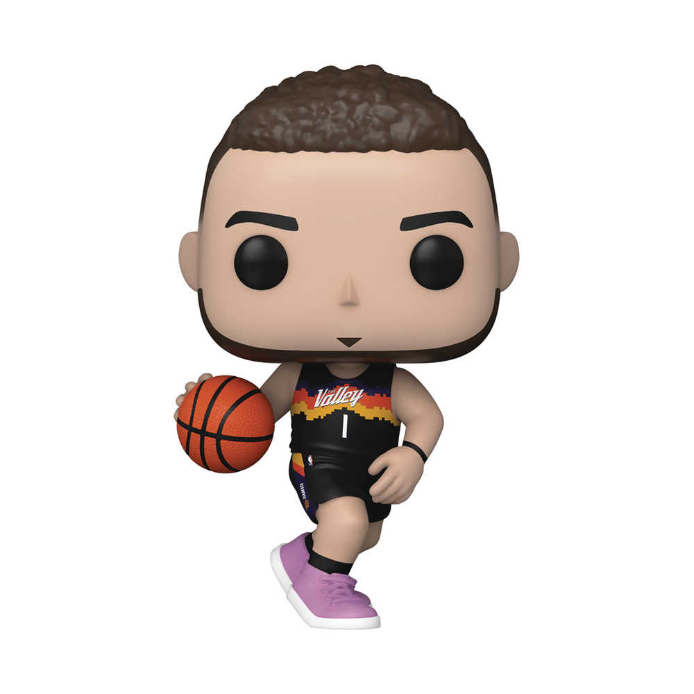 Pop! Basketball: NBA Phoenix Suns Devin Booker (City Edition 2021) Vinyl Figure
