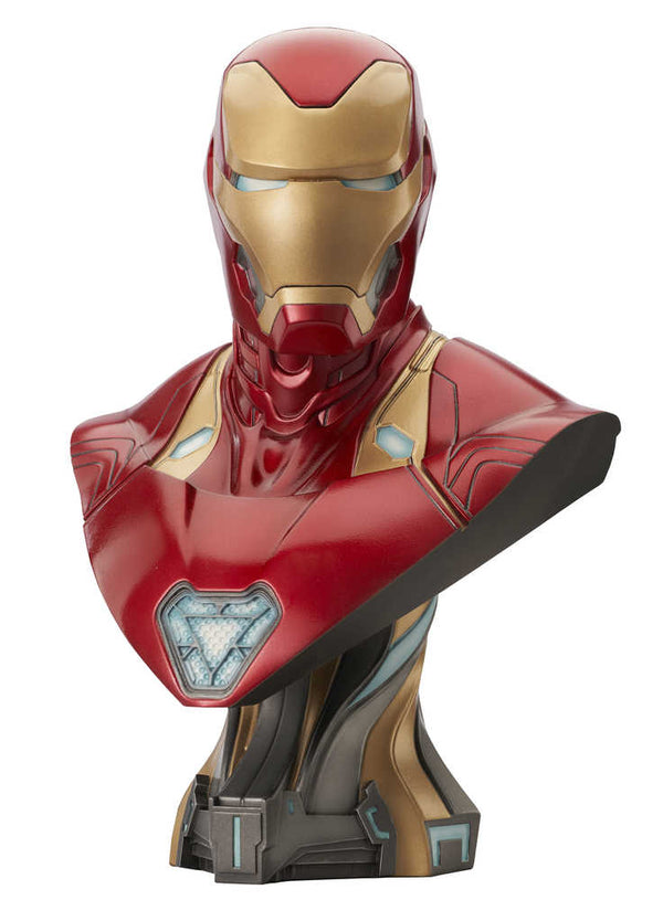 Marvel L3d Avengers Endgame Iron Man Mk50 1/2 Scale Bust