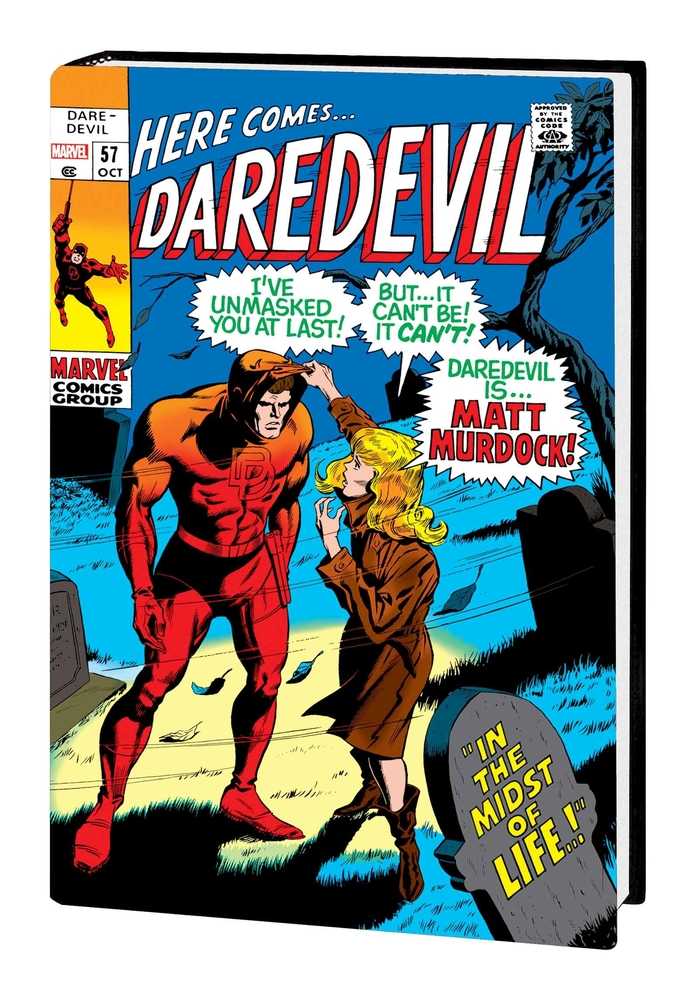 Daredevil Omnibus Hardcover Volume 02 Unmasked Direct Market Variant