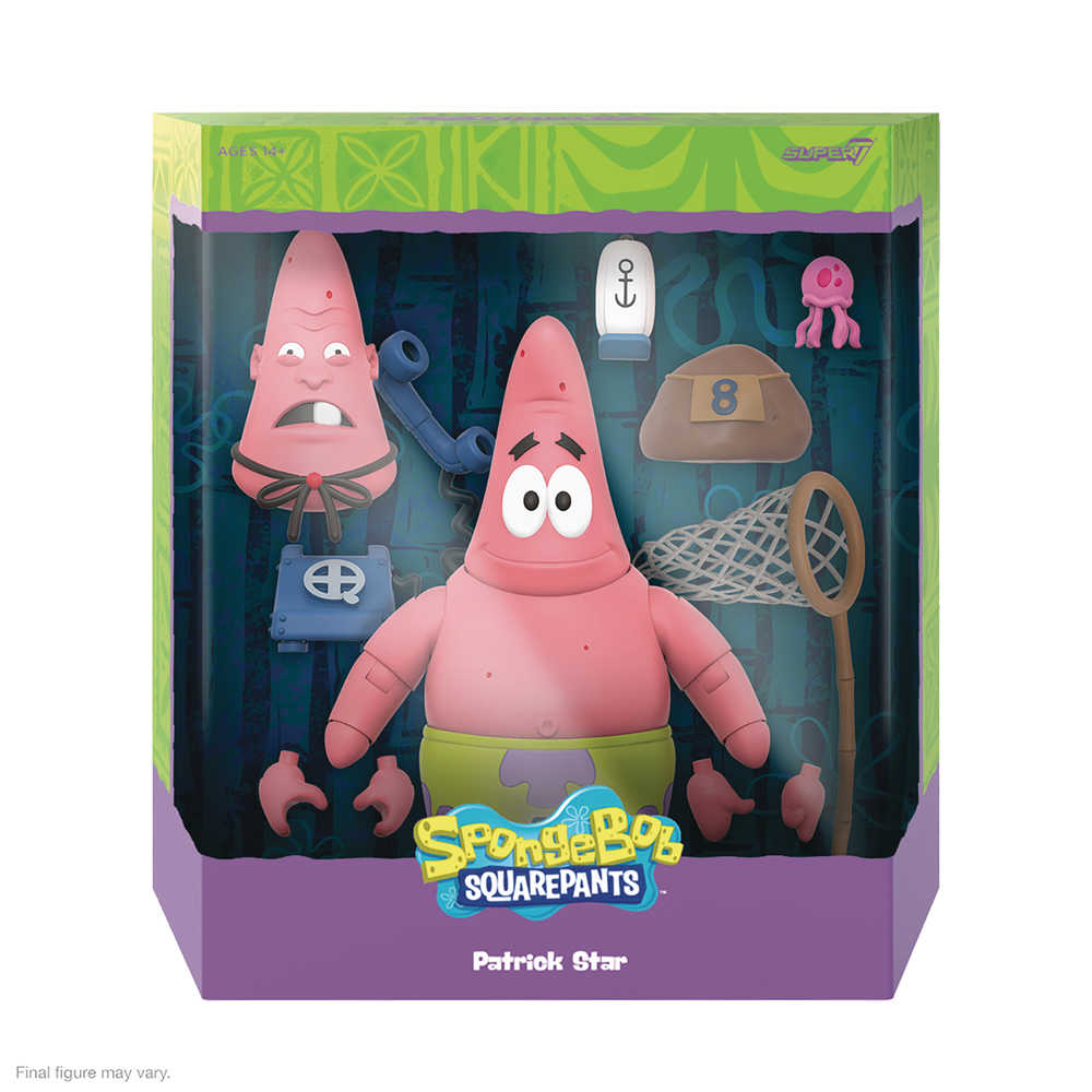 Spongebob Squarepants Ultimates W1 Patrick Action Figure