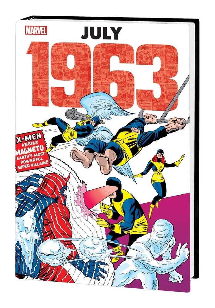 July 1963 Marvel Omnibus Hardcover Jack Kirby X-Men Cover [Direct Market Only]