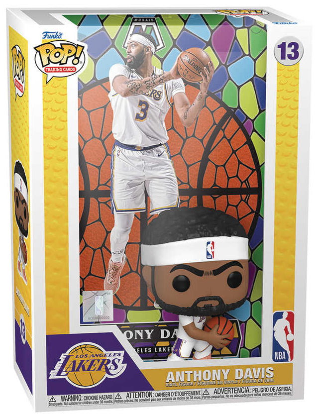 Pop! Trading Cards: NBA Los Angeles Lakers Anthony Davis (Mosaic) Vinyl Figure