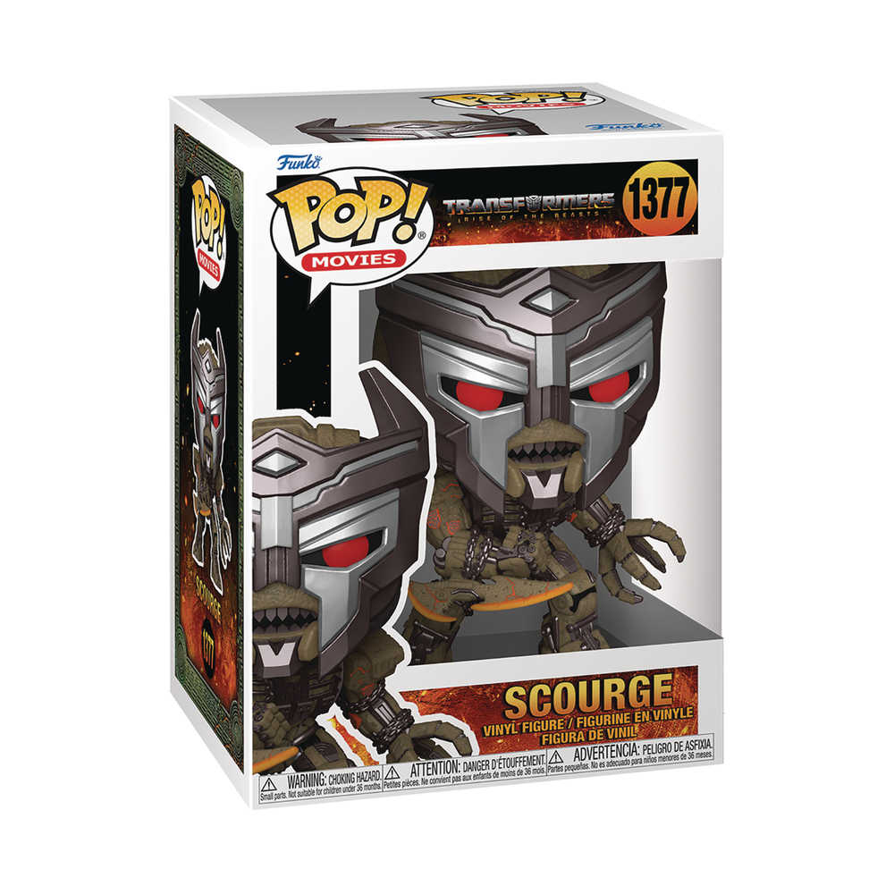 Pop Movies Transformers Rotb Scourge Vinyl Figure