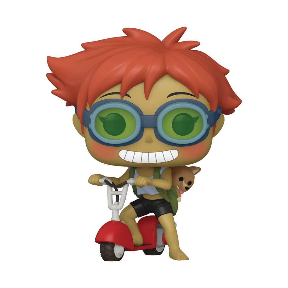 Pop! Animation: Cowboy Bebop Edward & Ein on Scooter Vinyl Figure