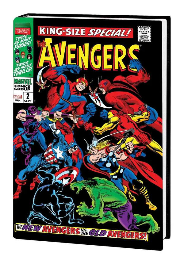 Avengers Omnibus Hardcover Volume 02 John Buscema Direct Market Variant