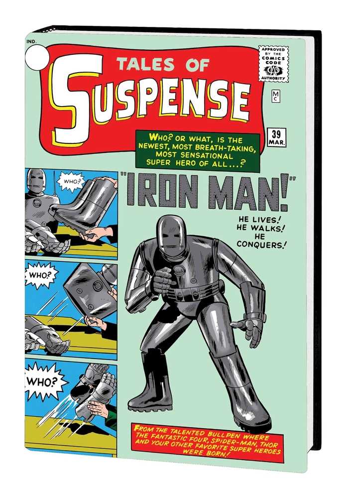 Invincible Iron Man Omnibus Hardcover Volume 01 Jack Kirby Direct Market Variant (New Printing)