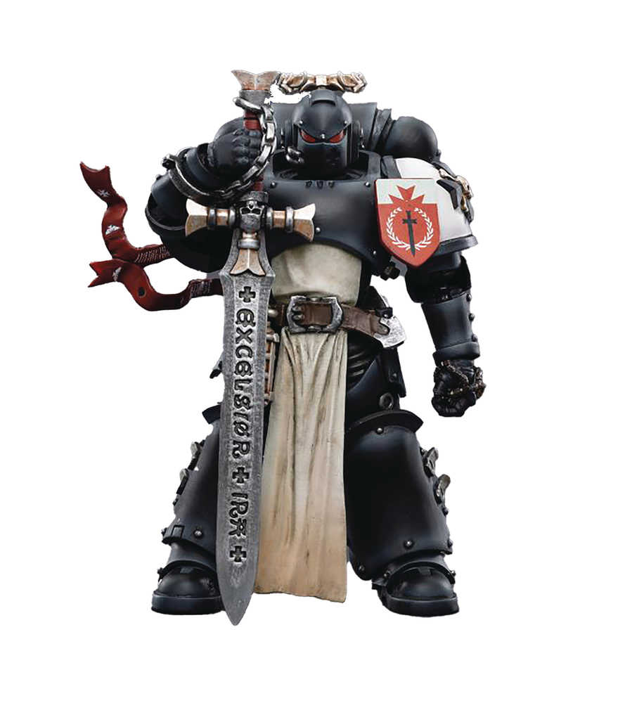 Joytoy 40 K Black Templars Emperors Champ Rolantus 1/18 Figure (