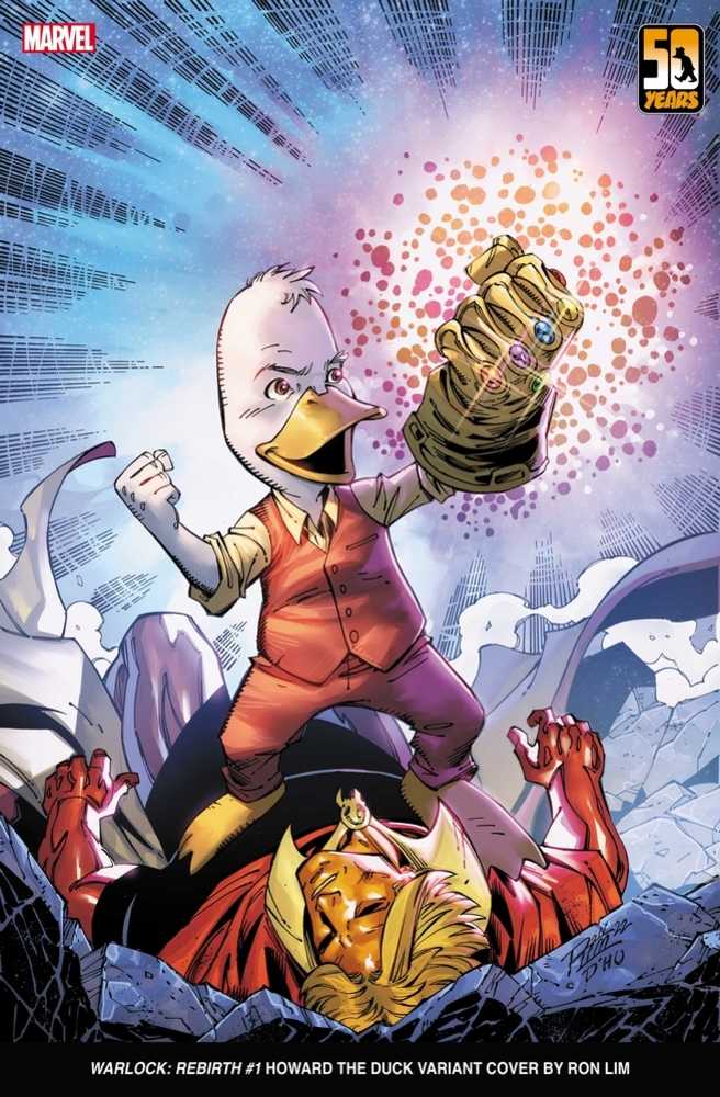 Warlock: Rebirth 1 Ron Lim Howard The Duck Variant
