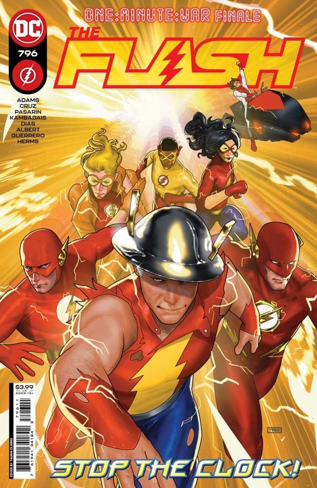 Flash #796 Cover A Taurin Clarke (One Minute War)