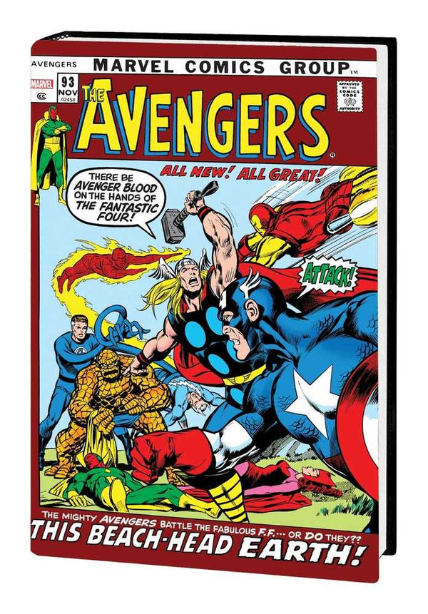 Avengers Omnibus Hardcover Volume 04 Direct Market Variant