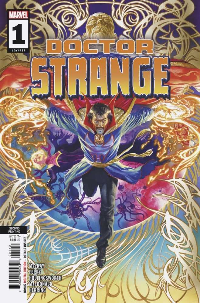 Doctor Strange 1 Alex Ross 2nd Print Variant