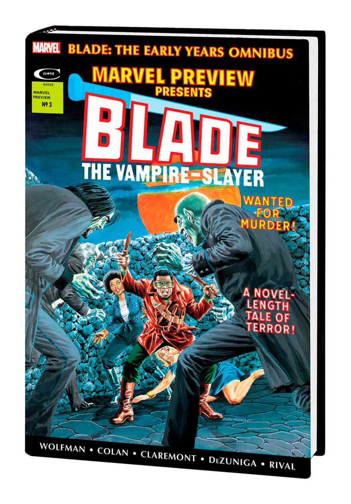 Blade Early Years Omnibus Hardcover Morrow Direct Market Variant (Mature)