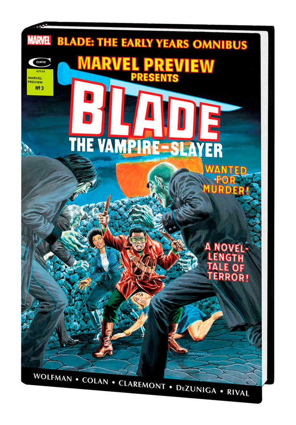 Blade Early Years Omnibus Hardcover Morrow Direct Market Variant