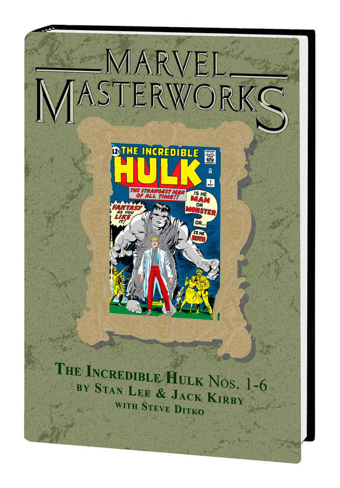 Marvel Masterworks Vol. 08 Incredible Hulk Hardcover Volume 01 (Direct Market Variant)