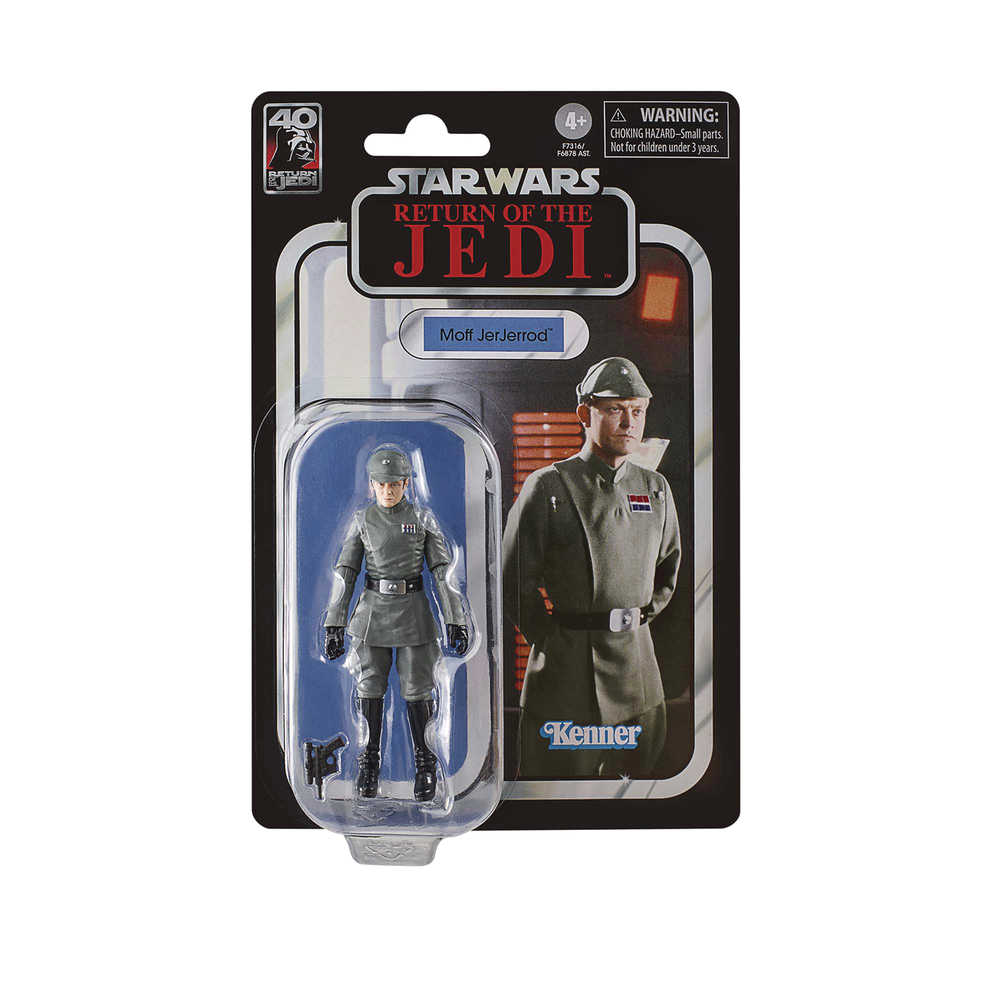 Star Wars Vintage 3-3/4in E6 40th Moff Jerjerrod Action Figure Case