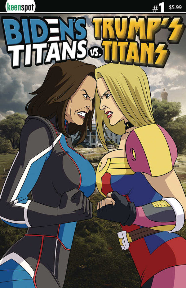 Bidens Titans vs Trumps Titans #1 Cover C Kamala vs Ivanka