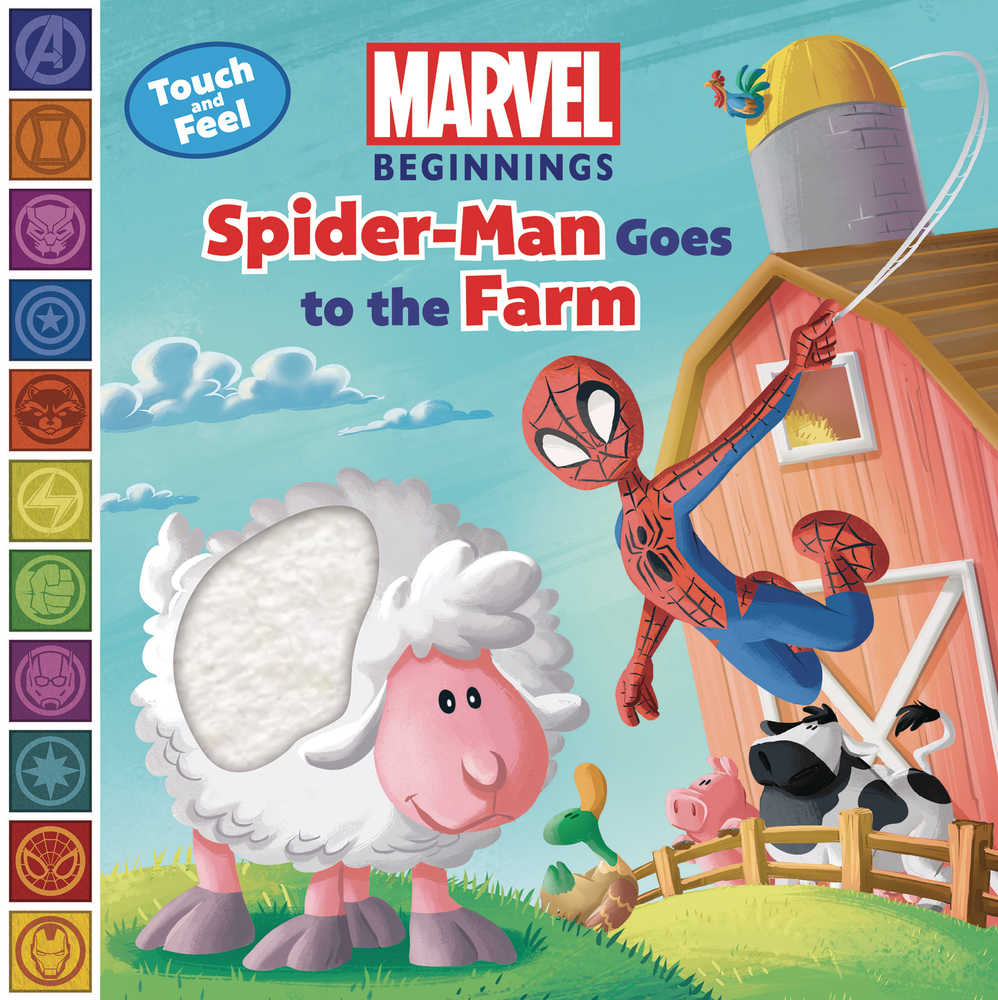 Marvel Beginnings: Spiderman Goes to the Farm Hardcover