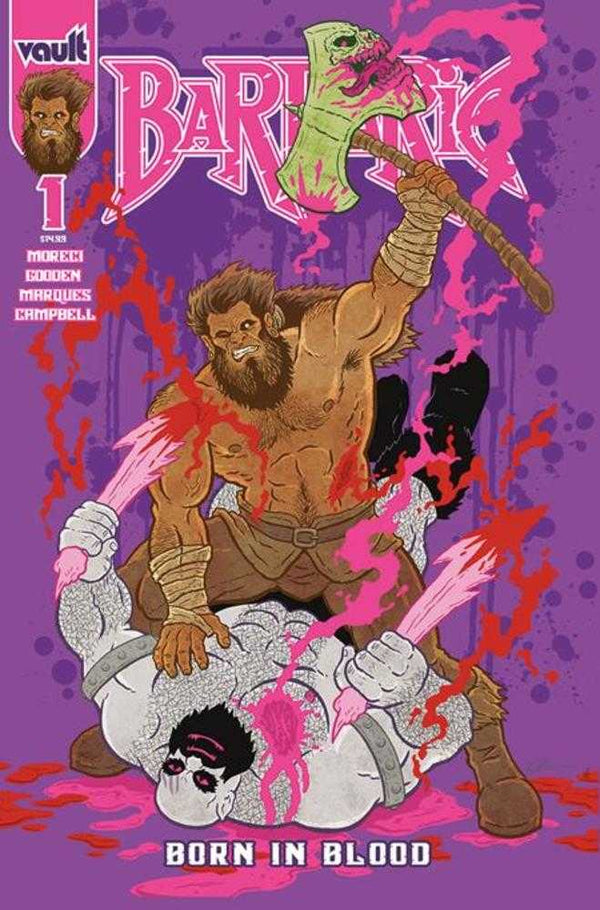 Barbaric Born In Blood #1 (Of 3) Cover D Edition Luce Variant