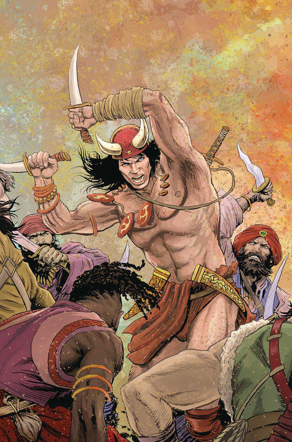 Conan the Barbarian Patch Zircher Virgin #5-8 Pack
