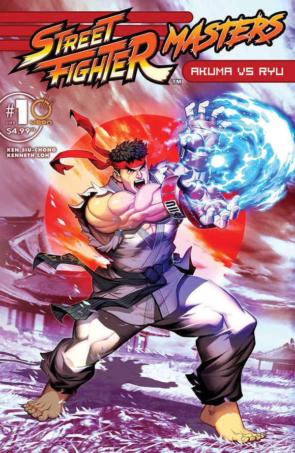 Street Fighter Masters : Akuma contre Ryu #1 Couverture B Genzoman Ryu