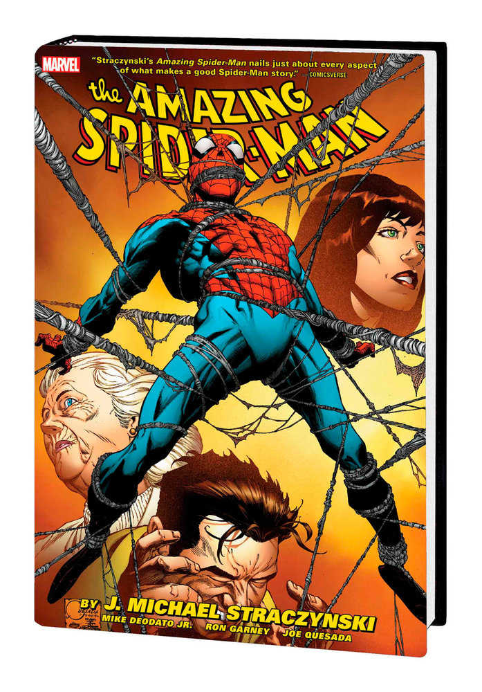 Amazing Spider-Man By J. Michael Straczynski Omnibus Volume 02 Quesada Cover [New Printing, Direct Market Only]