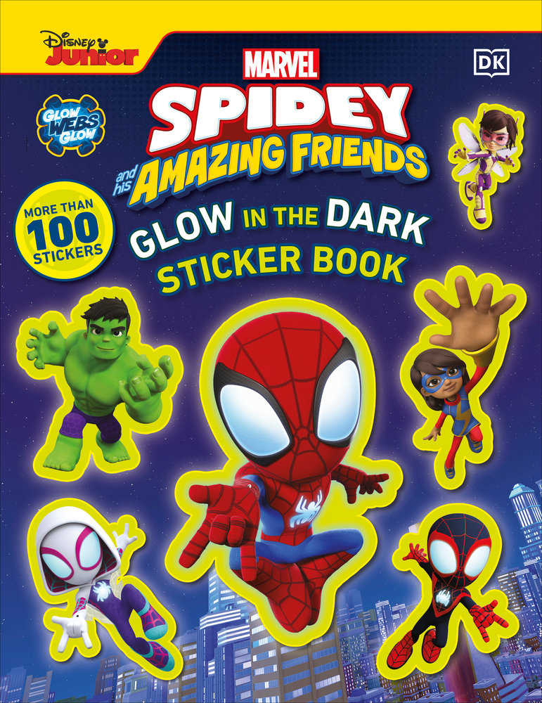 Marvel: Spidey and His Amazing Friends Glow-in-the-Dark Sticker Book