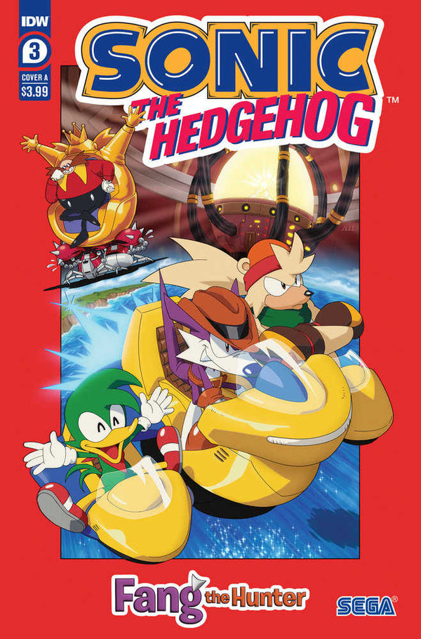 Sonic The Hedgehog: Fang The Hunter #3 Portada A (Hammerstrom)