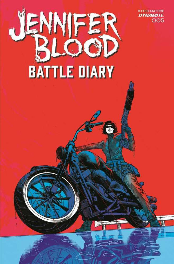 Jennifer Blood Battle Diary #5 Cover C Carey (Mature)