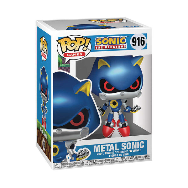 Pop Games Sonic Metal Sonic Vinyl Figure