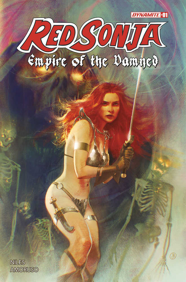 Red Sonja Empire Damned #1 Cover E Middleton Foil