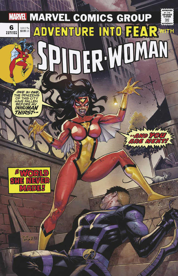 Spider-Woman #6 Belen Ortega Vampire Variant