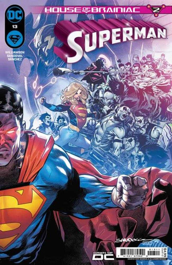 Superman #13 Cover A Rafa Sandoval Connecting (House Of Brainiac)
