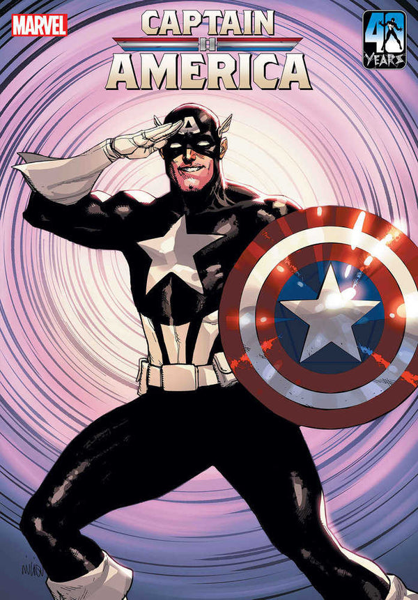 Captain America #9 Leinil Yu Black Costume Variant