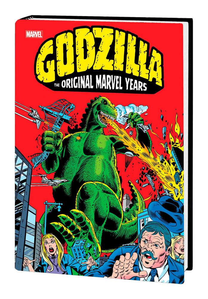 Godzilla: The Original Marvel Years Omnibus Hardcover First Issue Cover [Direct Market Only]