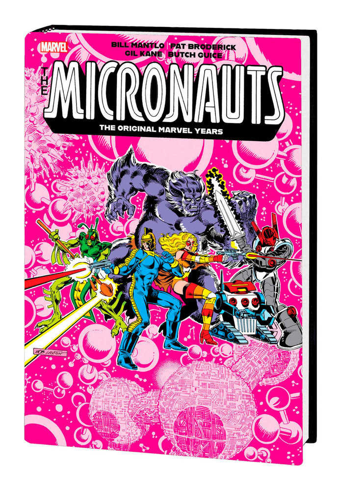 Micronauts: Original Marvel Years Omnibus Hardcover Volume 02 Bob Layton Cover [Direct Market Only]