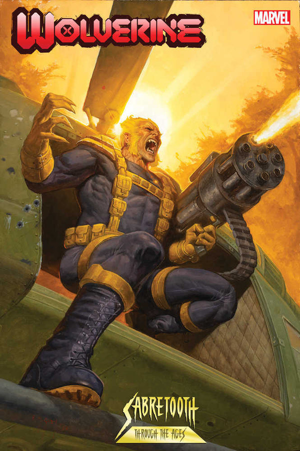Wolverine #49 E.M. Gist Sabretooth Variant