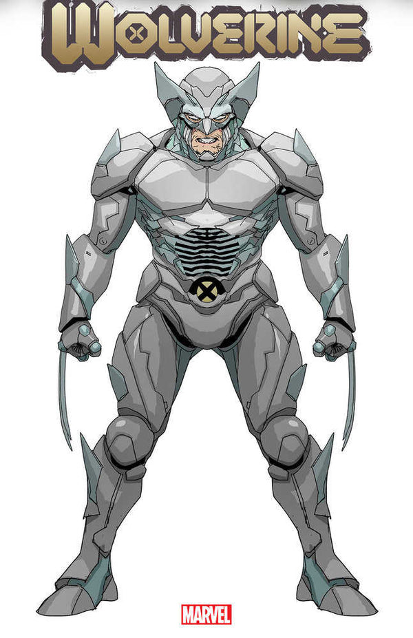 Wolverine #49 Leinil Yu Adamantium Armor Design Variant