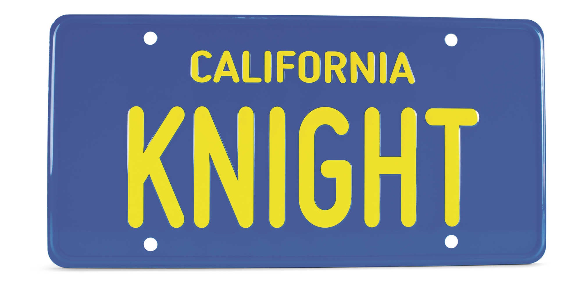 Knight Rider License Plate
