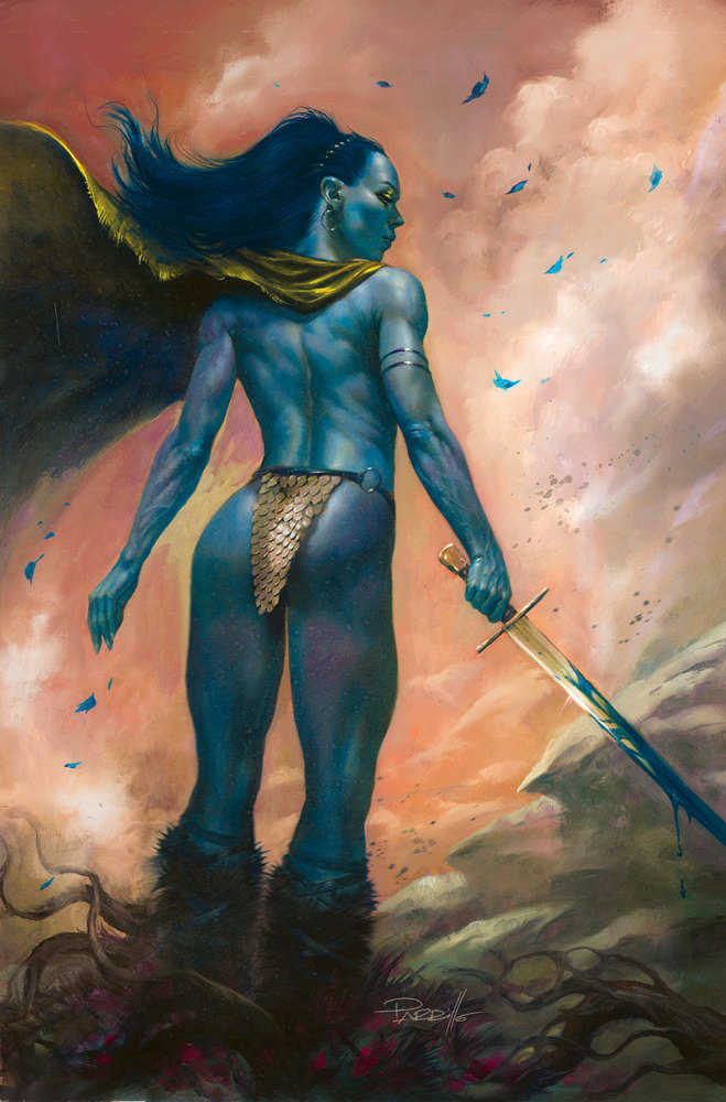 Red Sonja 2023 #9 Cover N 10 Copy Foc Variant Edition Parrillo Ultraviole