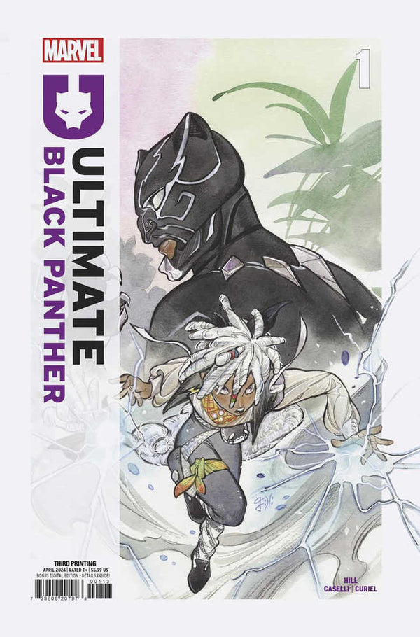 Ultimate Black Panther #1 Peach Momoko 3RD Printing Variant