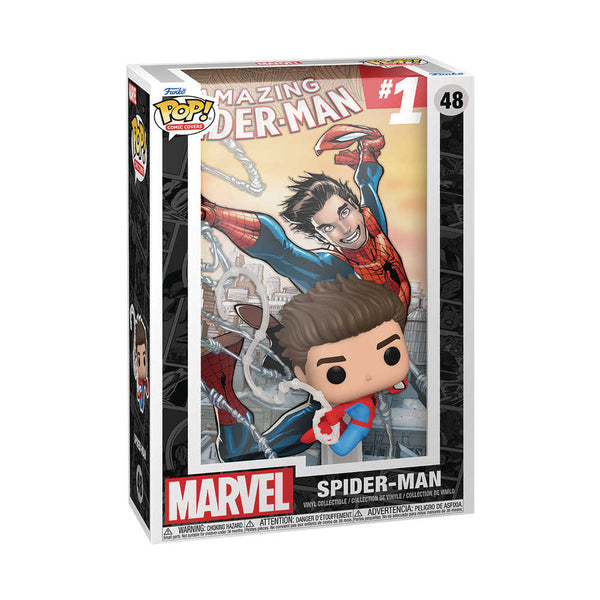 Pop Comic Cover Marvel The Amazing Spiderman #1 Vinyl Figure