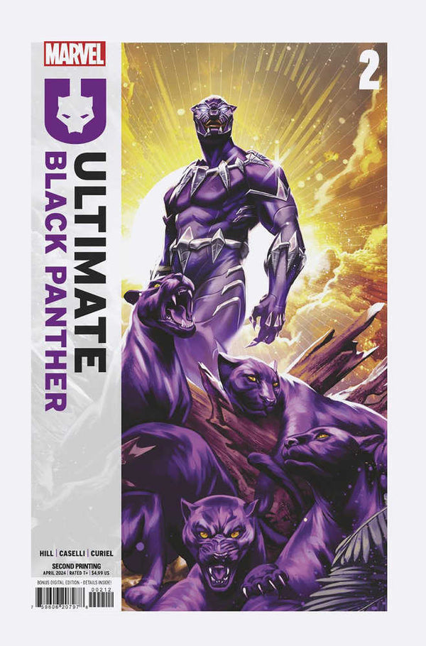 Ultimate Black Panther #2 Mateus Manhanini 2nd Print Variant