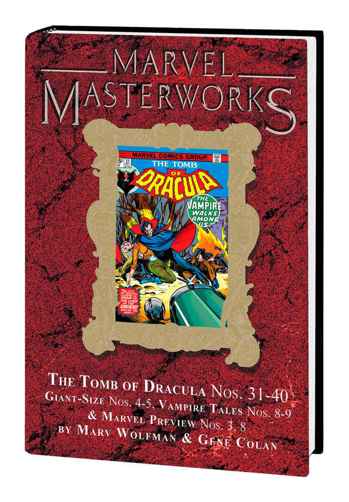 Marvel Masterworks Vol. 367 Tomb Of Dracula Hardcover Volume 04 (Direct Market Variant)