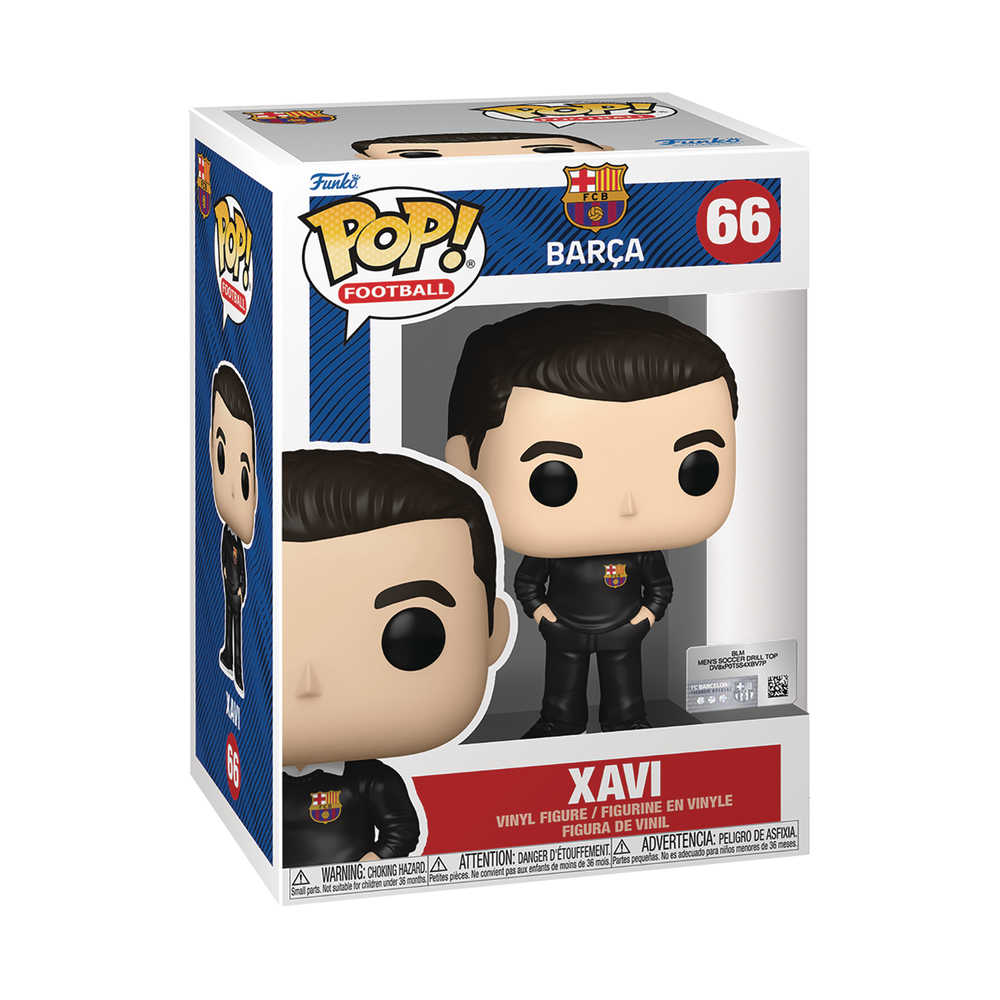 Pop Football Barcelona Xavi W Ch Vinyl Figure