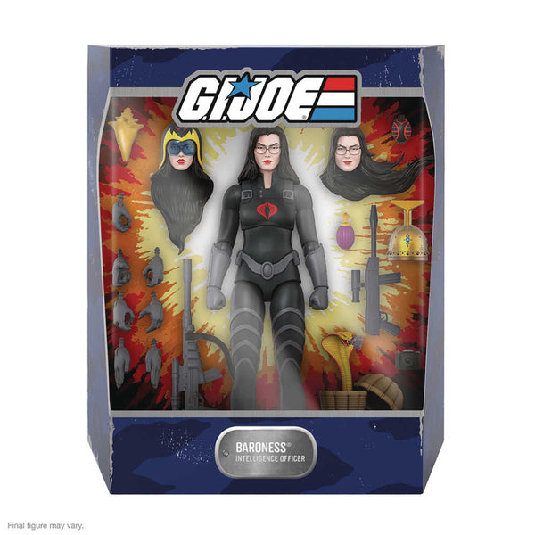 Ultimates G.I. Joe Wave 4 Baroness Black Suit Action Figure